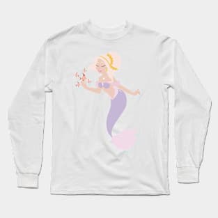 Pisces - Lilac Long Sleeve T-Shirt